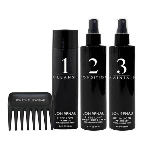 Synthetic Hair Treatment Kit - 4pc Kit - Synthetic Wigs Care Products - Picture 1 of 8